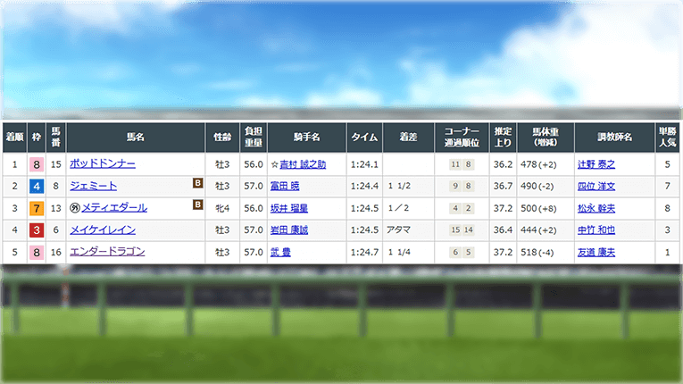 レース結果