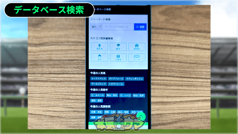 データベース検索