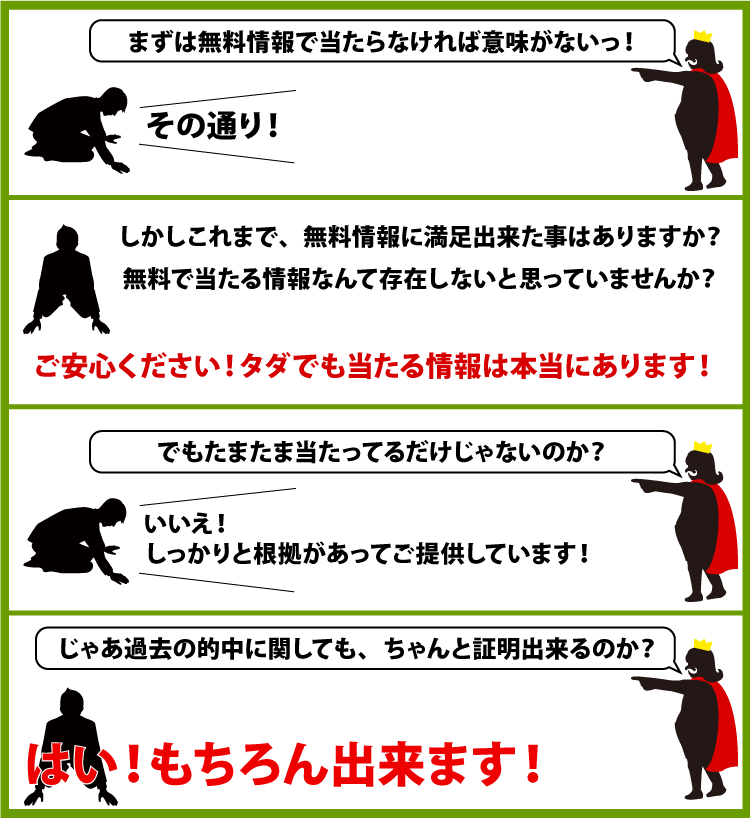 タダでも当たる情報は本当にあります！証明もできます！